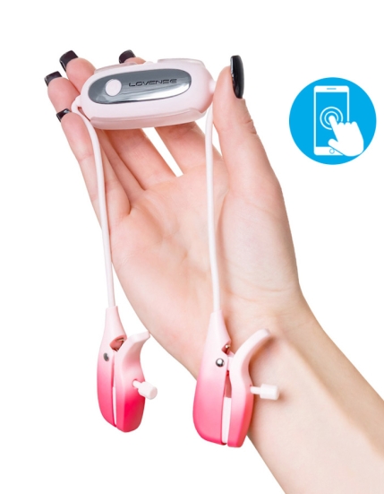 Виброзажимы для сосков Lovense Gemini