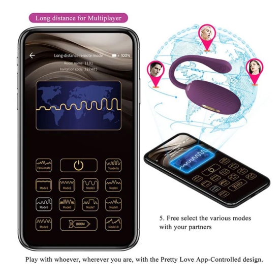 Виброяйцо Pretty Love Doreen